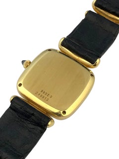 Piaget Solo Tempo Yellow Gold Ladies Vintage Mechanical Wrist Watch
