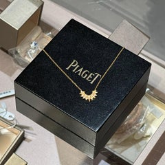 Piaget Sunlight Series Rose Gold Full Diamond Necklace