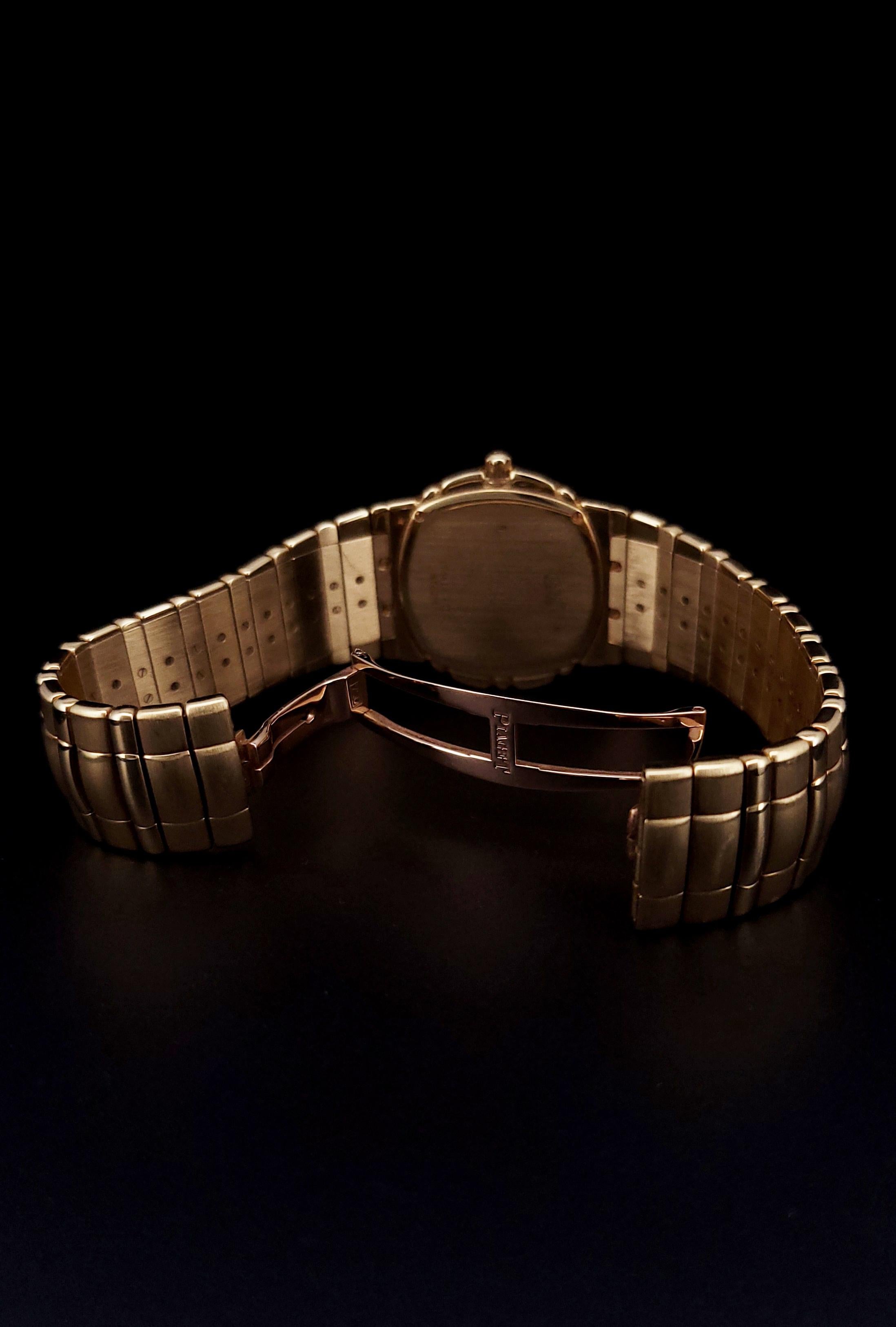 Piaget Tanagra 18k Yellow Gold 33mm Watch For Sale 4