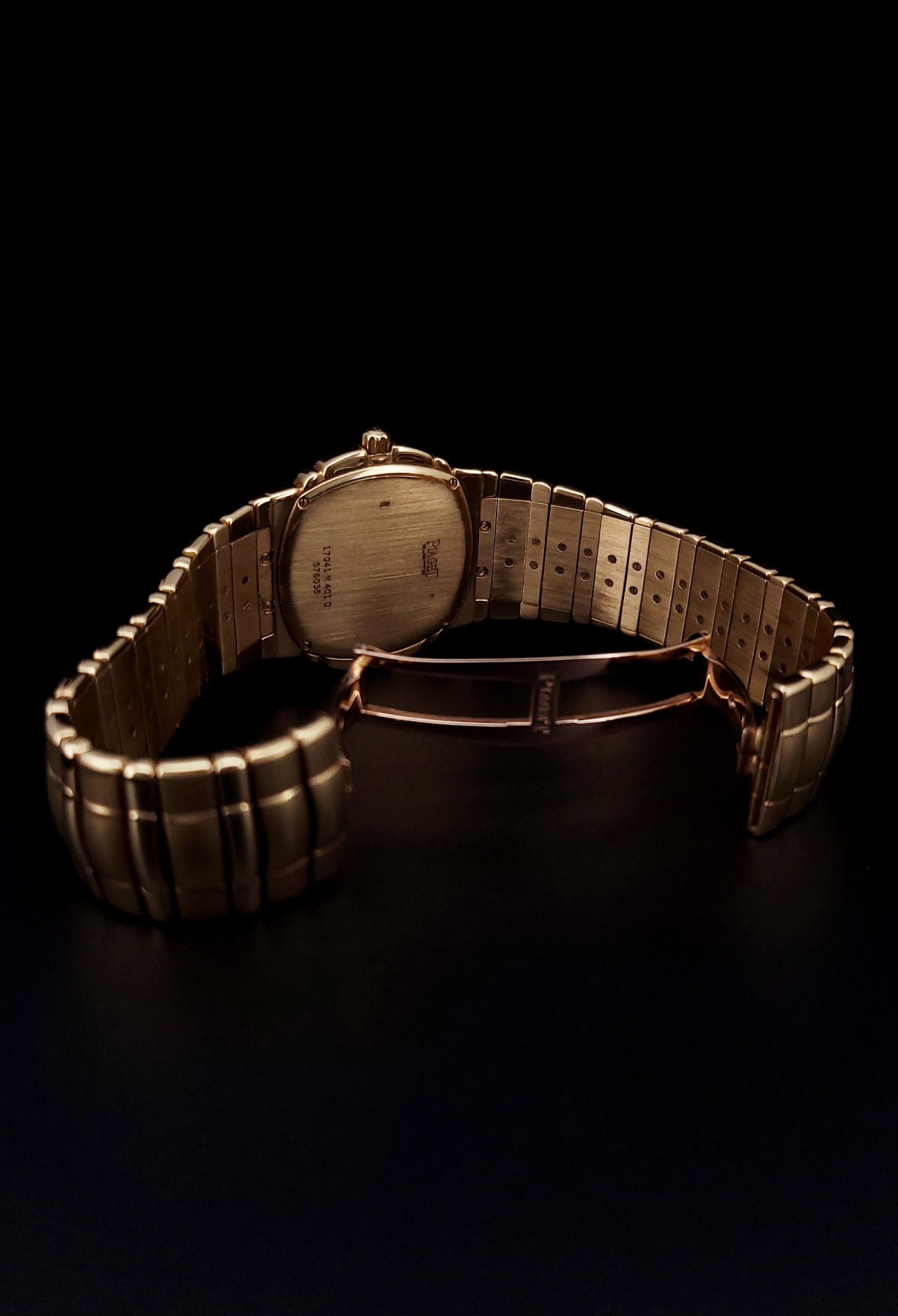 Piaget Tanagra 18k Yellow Gold 33mm Watch For Sale 5