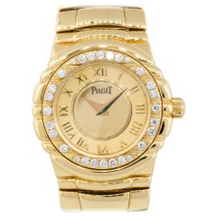 Piaget Tanagra Dial Diamond Bezel Watch 18 Karat in Stock