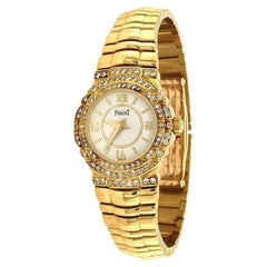 Piaget Tanagra watch in 18k Yellow Gold with Diamonds REF 16701