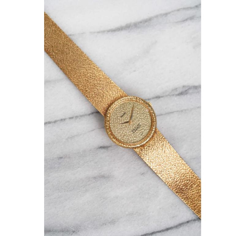An incredibly rare and refined example of vintage luxury, this Piaget timepiece from the 1980s is more than just a watch—it's a collaboration between two of the most prestigious names in high jewelry and watchmaking: Piaget and Van Cleef & Arpels.