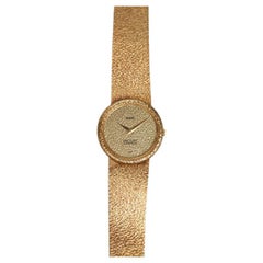 Piaget Van Cleef & Arpels Double Signed Watch in 18k yellow gold, 1980s