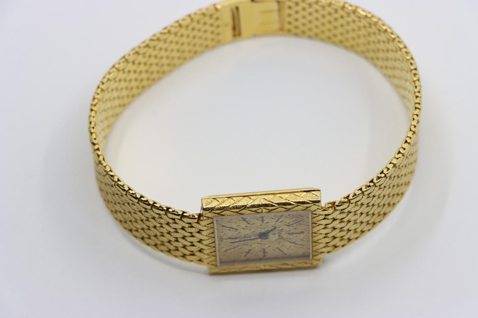Piaget Vintage 18K Gold Unisex Watch For Sale 8