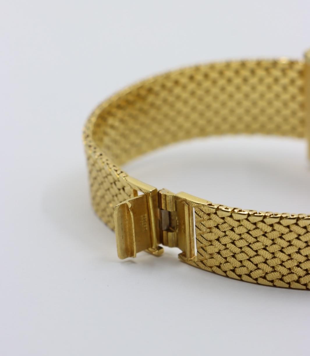 Piaget Vintage 18K Gold Unisex Watch For Sale 11