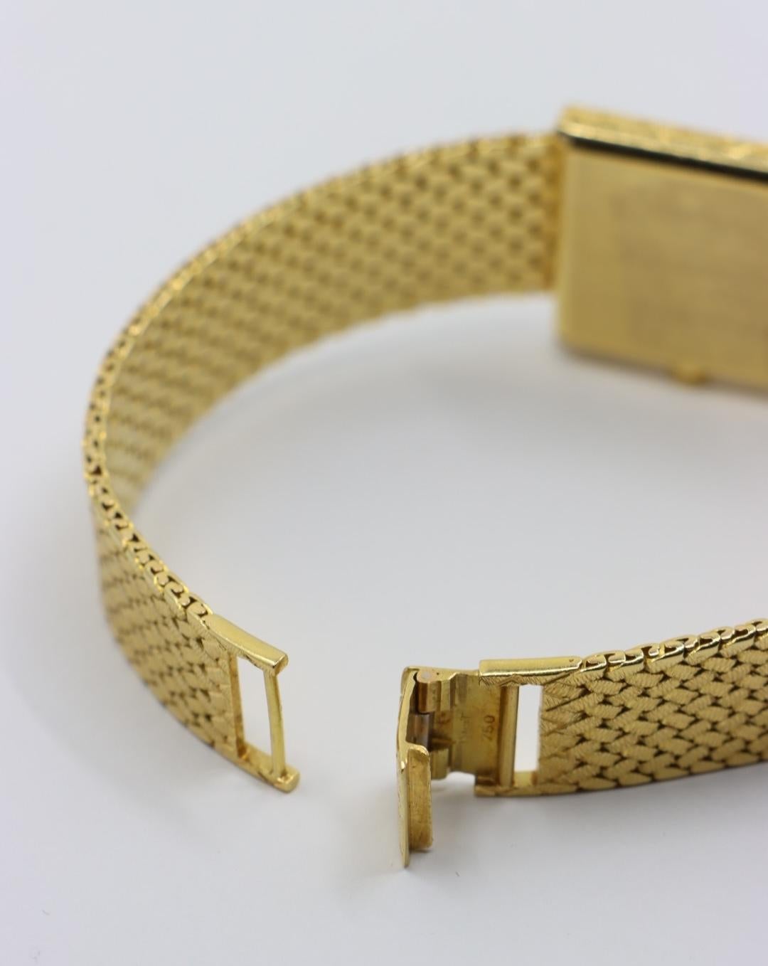 Piaget Vintage 18K Gold Unisex Watch For Sale 12