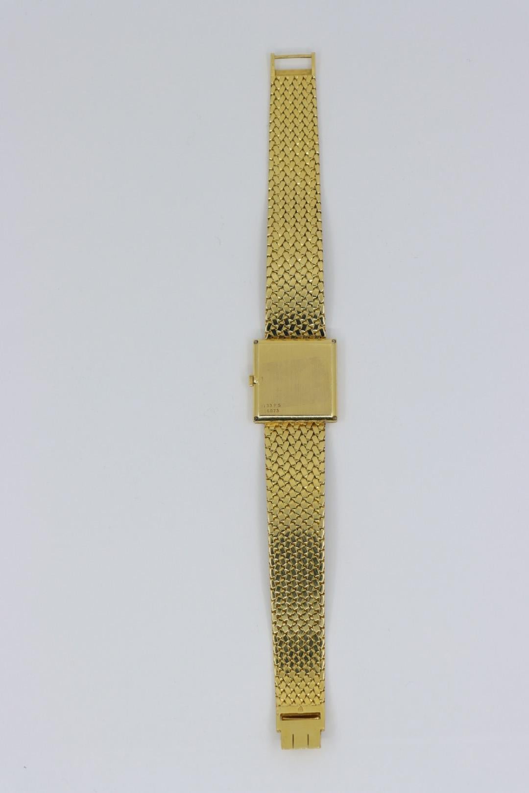 Piaget Vintage 18K Gold Unisex Watch For Sale 15