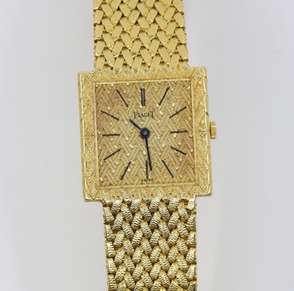 Piaget Vintage 18K Gold Unisex Watch For Sale 1