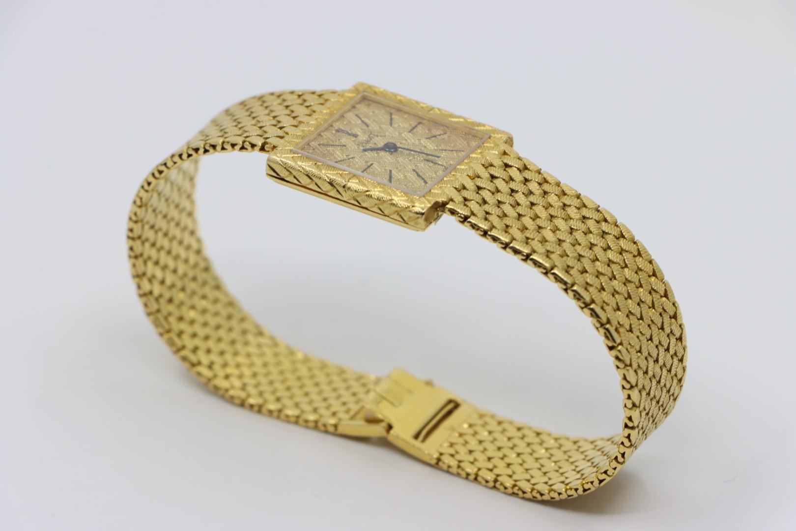 Piaget Vintage 18K Gold Unisex Watch For Sale 2