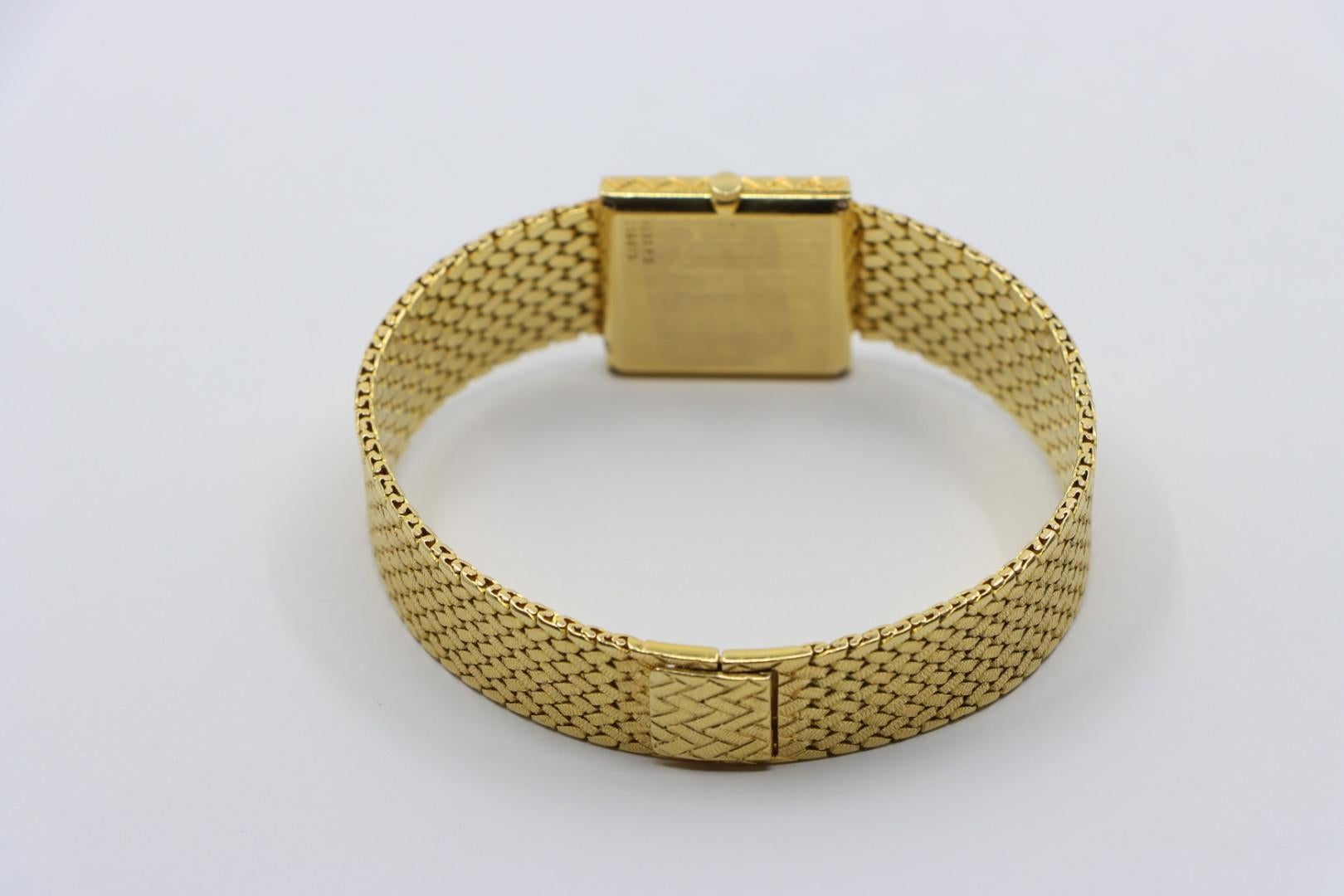 Piaget Vintage 18K Gold Unisex Watch For Sale 5