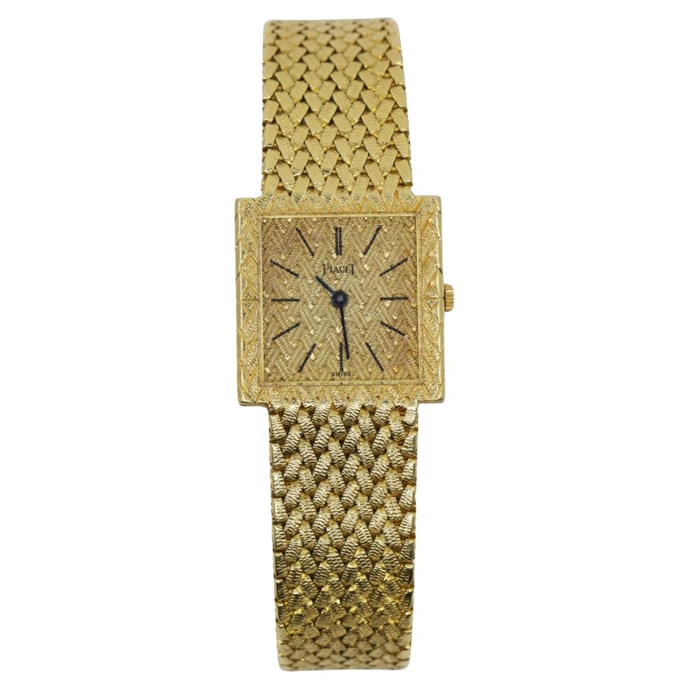Piaget Vintage 18K Gold Unisex Watch
