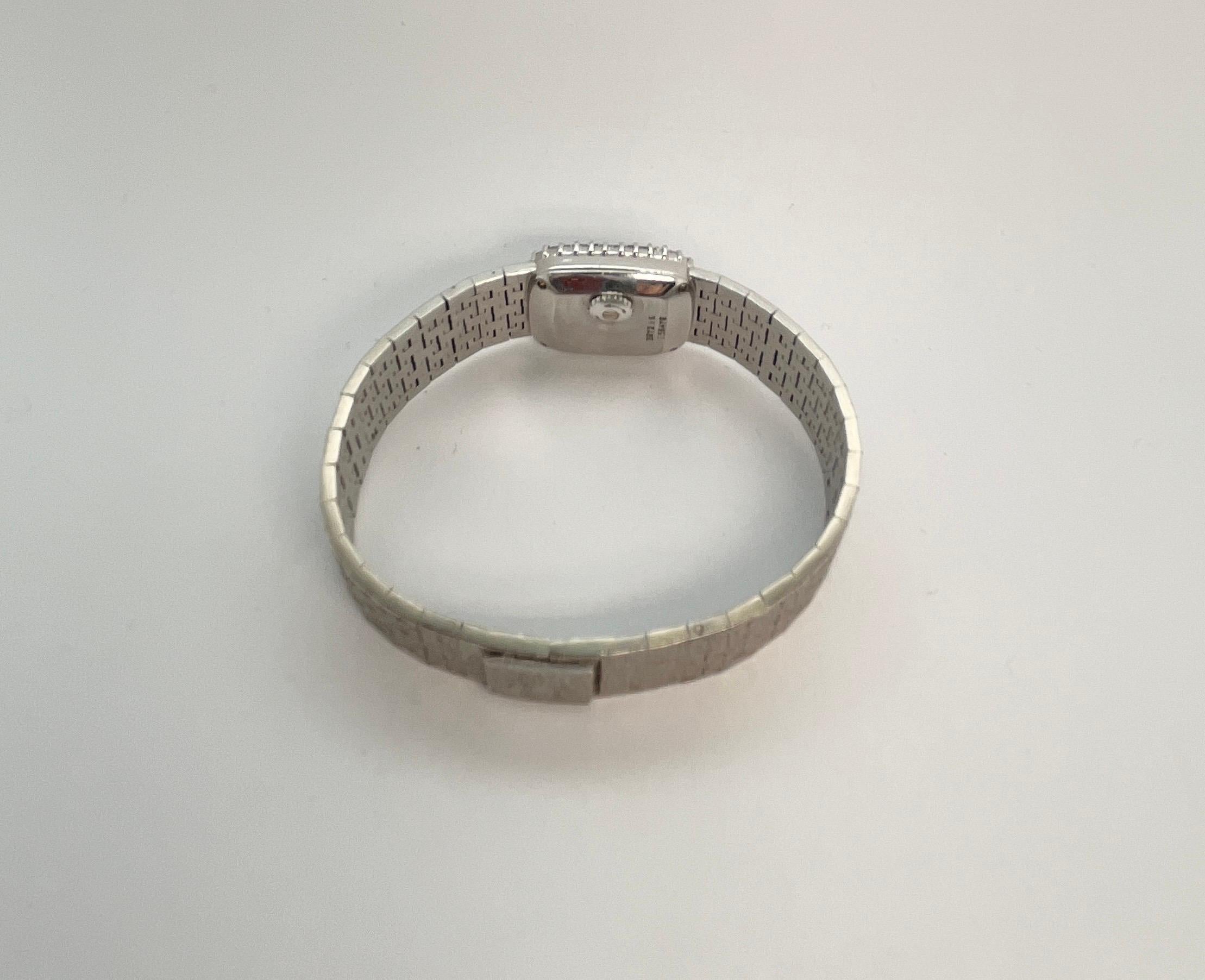 Women's PIAGET Vintage 18K WG Diamond Ladies Watch