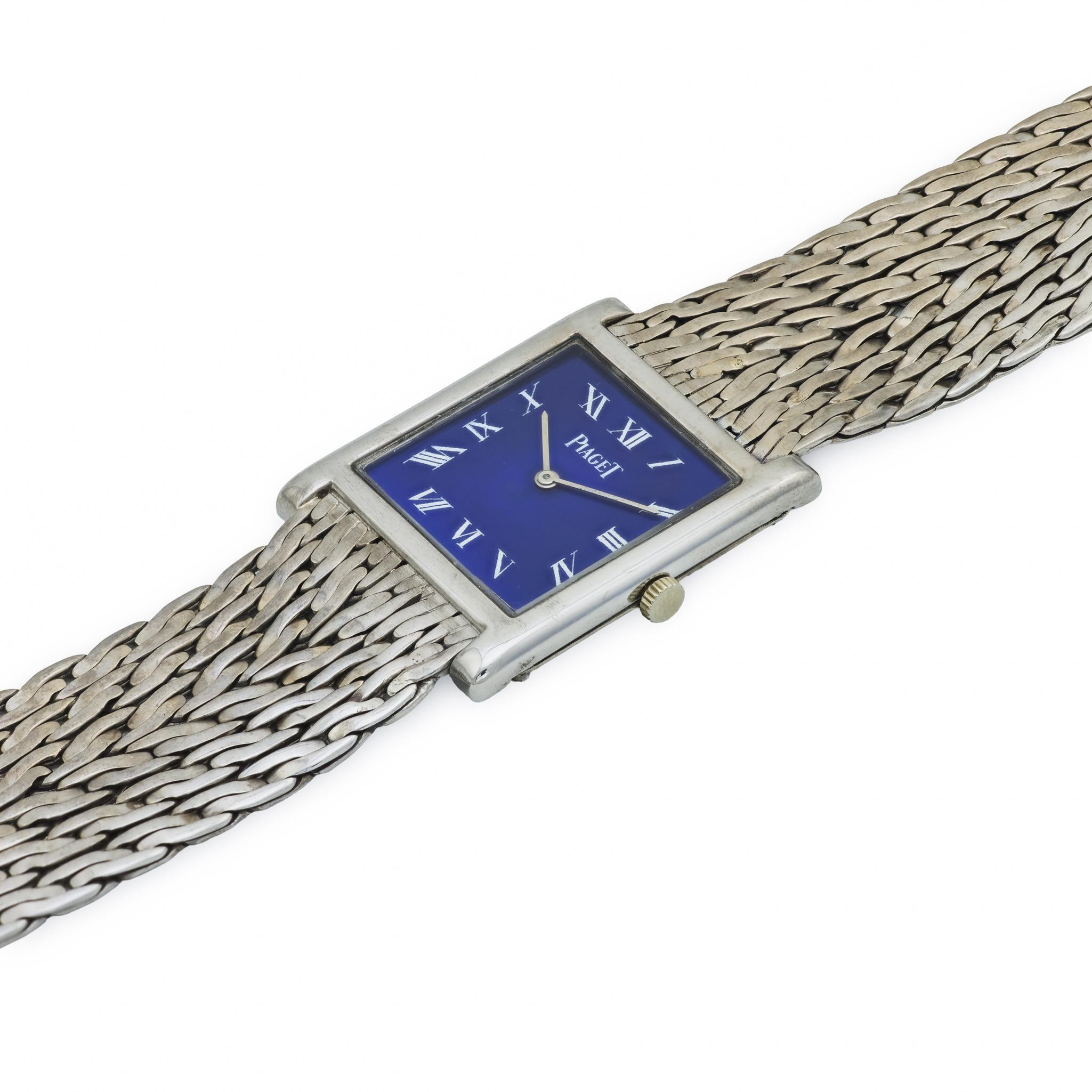 Contemporain Montre Piaget vintage en or jaune 18 carats en vente