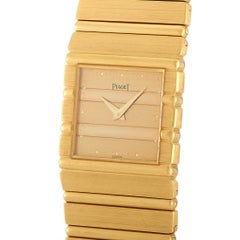 Piaget Vintage Polo 18K Yellow Gold Quartz Watch 7131-C701