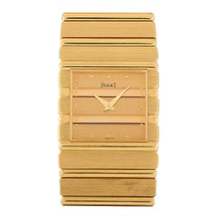 Piaget Polo vintage en or jaune 18 carats avec quartz 7131-C701