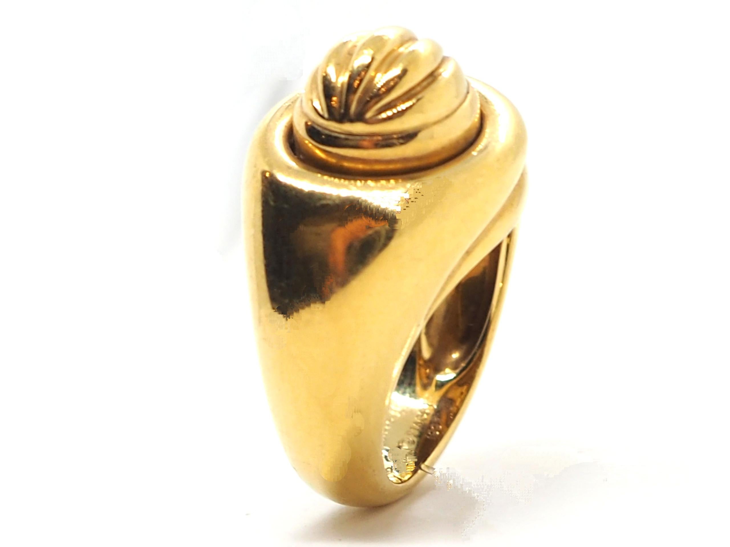 Piaget Vintage-Ring aus 18 Karat Gelbgold im Angebot 1