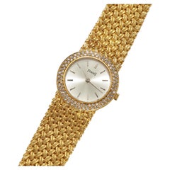 PIAGET vintage watch in yellow gold and diamonds
