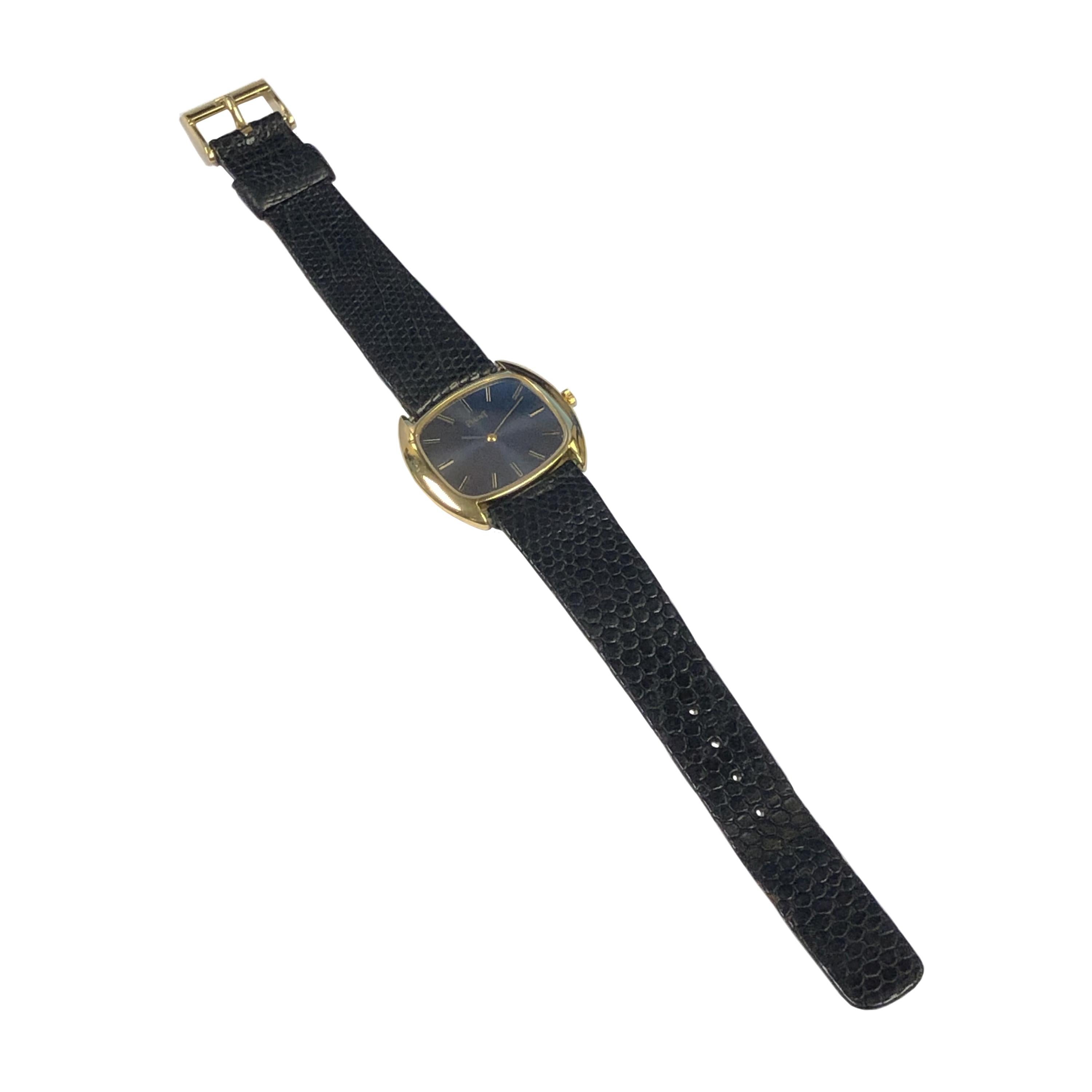 Piaget Vintage Yellow Gold Mechanical Wrist Watch 3