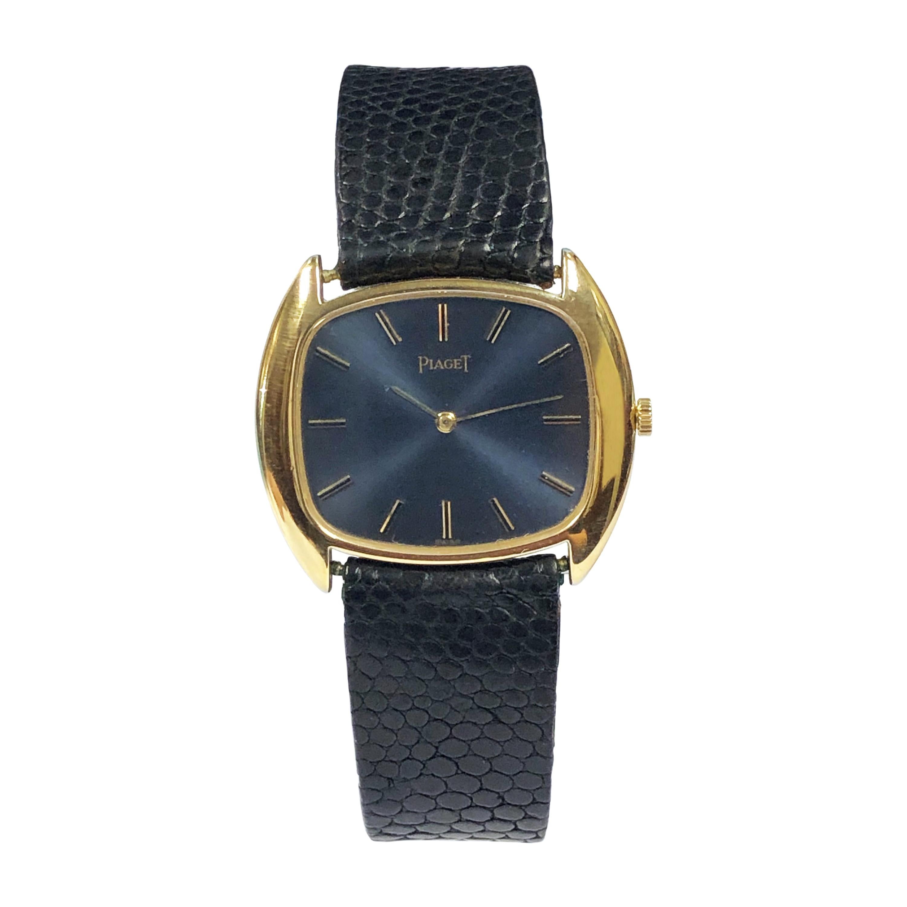 Piaget Vintage Yellow Gold Mechanical Wrist Watch