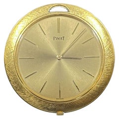 Montre de poche Piaget Vintage en or jaune