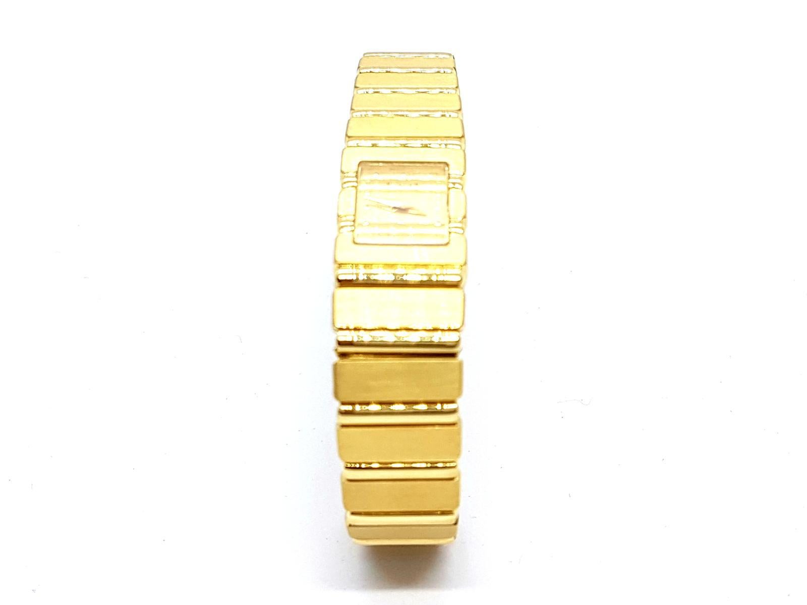 Piaget Watch Polo Yellow Gold For Sale 8