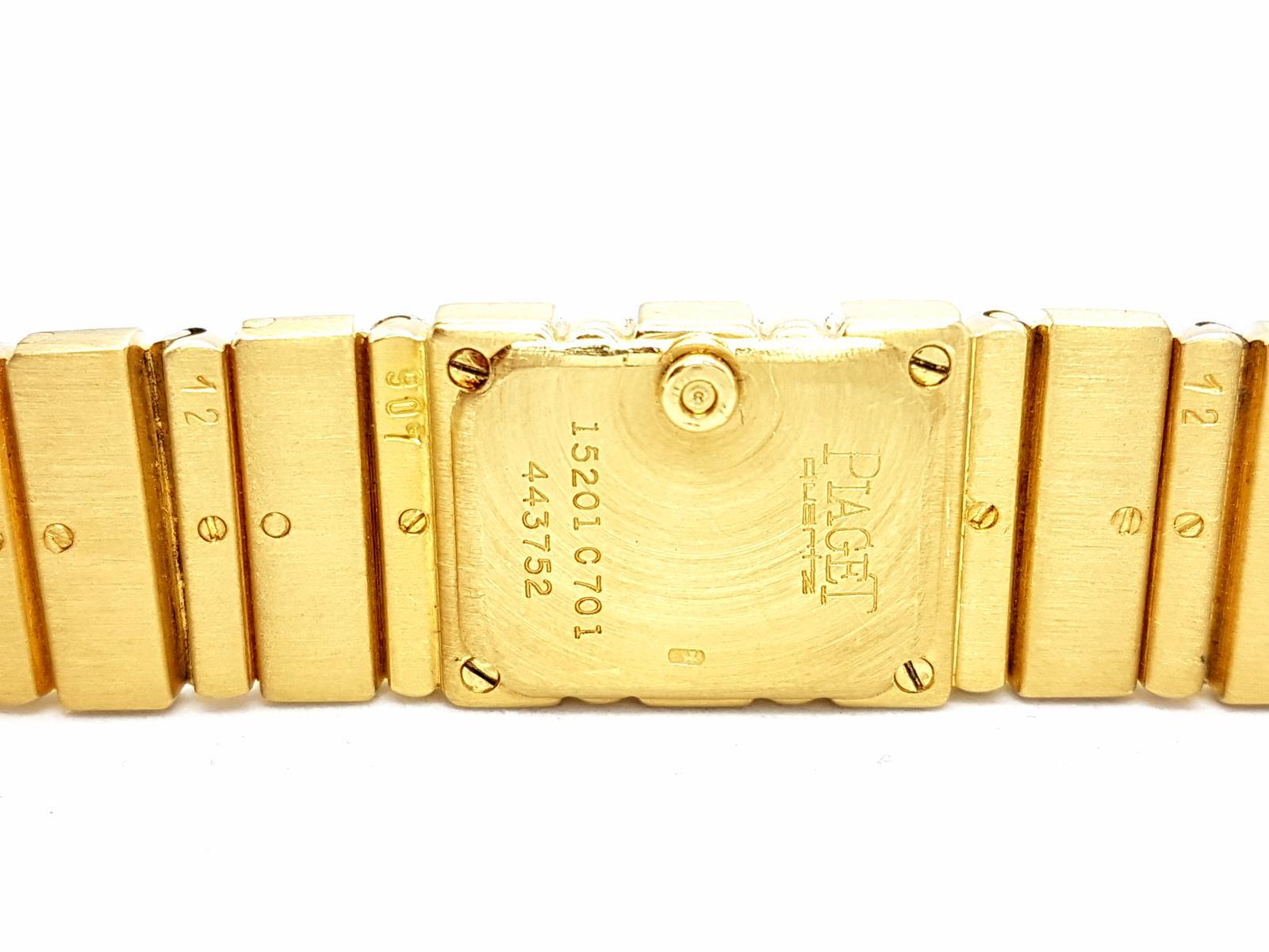 Piaget Watch Polo Yellow Gold For Sale 1