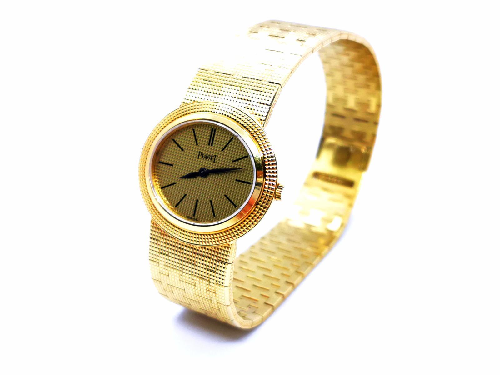 Piaget Watch Yellow Gold For Sale 12