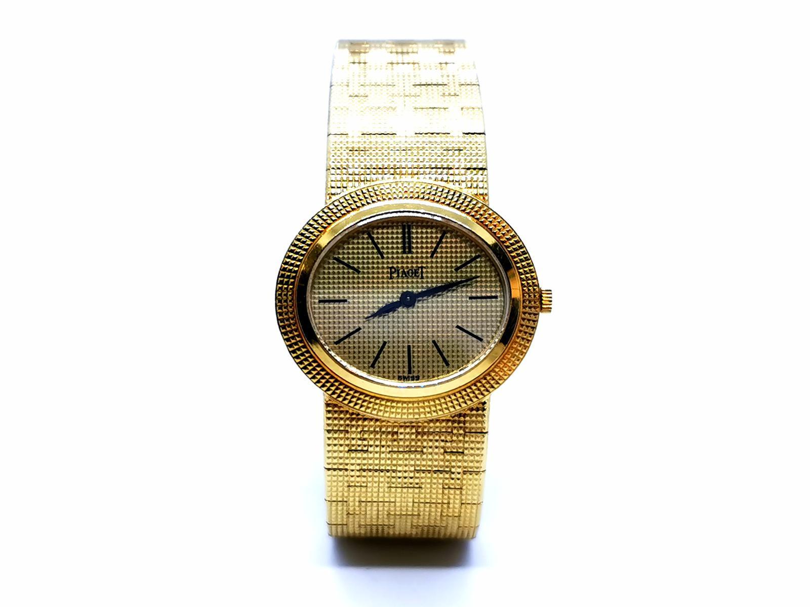 Piaget Watch Yellow Gold For Sale 13