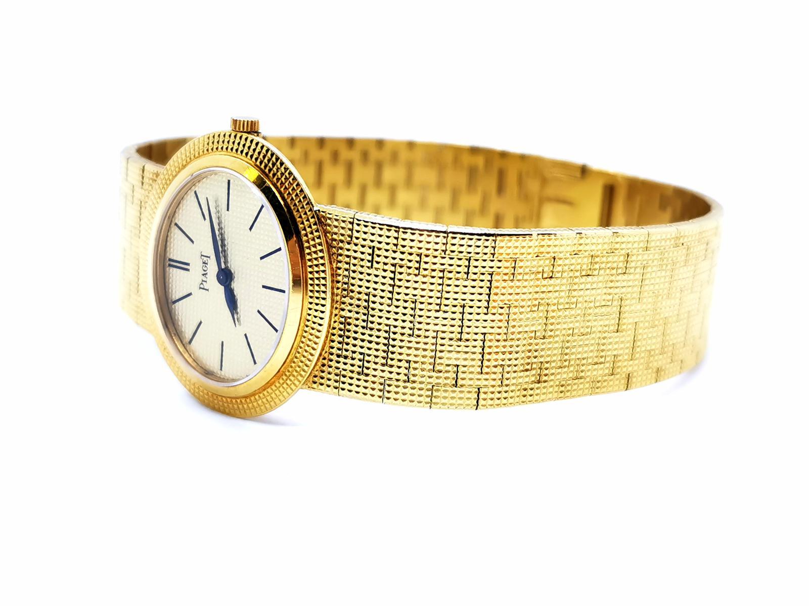 Piaget Watch Yellow Gold For Sale 1