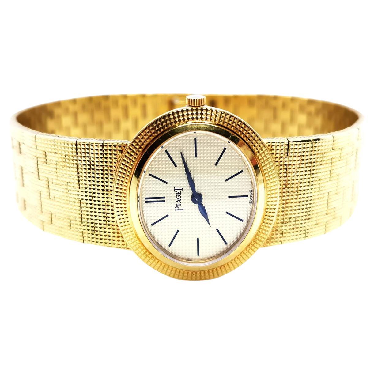 Piaget Watch Yellow Gold For Sale