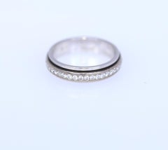 Piaget White 18K Gold Diamonds Possession Ring Engagement Wedding, 2001