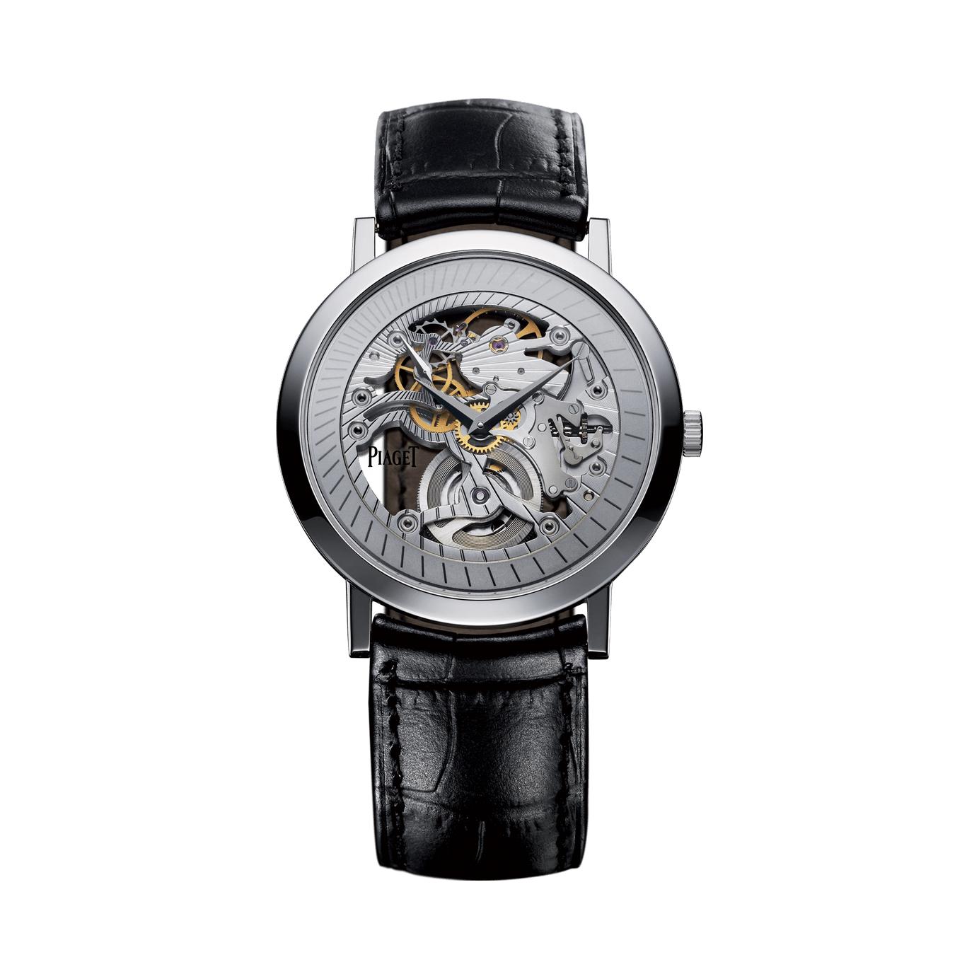 Piaget White Gold Altiplano Skeleton G0A33115 Manual-Wind Wristwatch For Sale 3