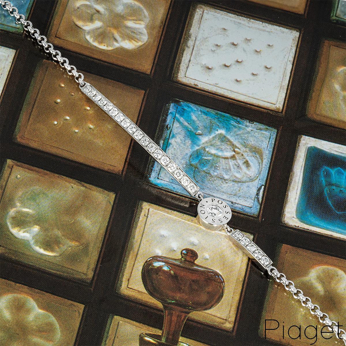 Piaget White Gold Diamond Possession Bracelet 1