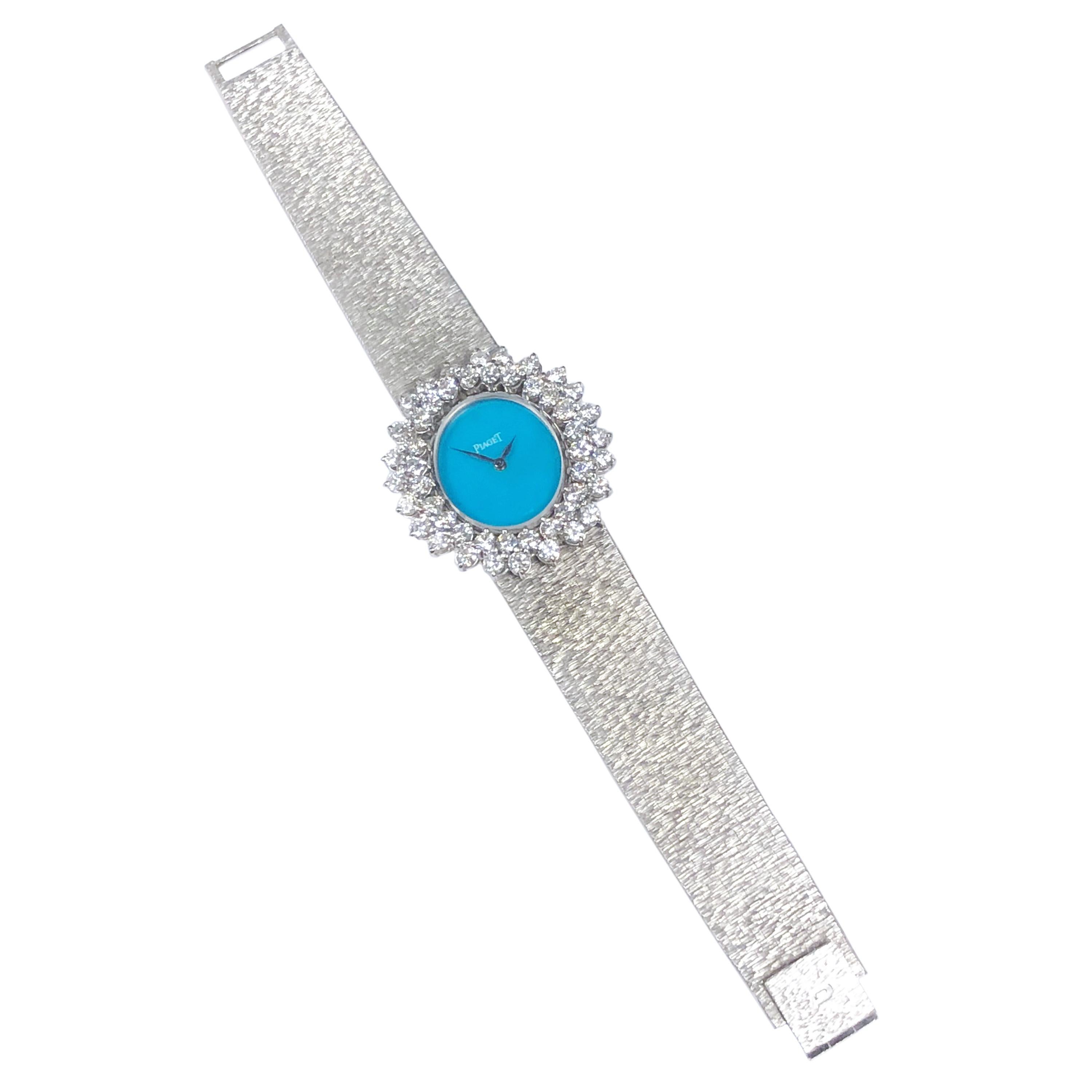 piaget turquoise watch
