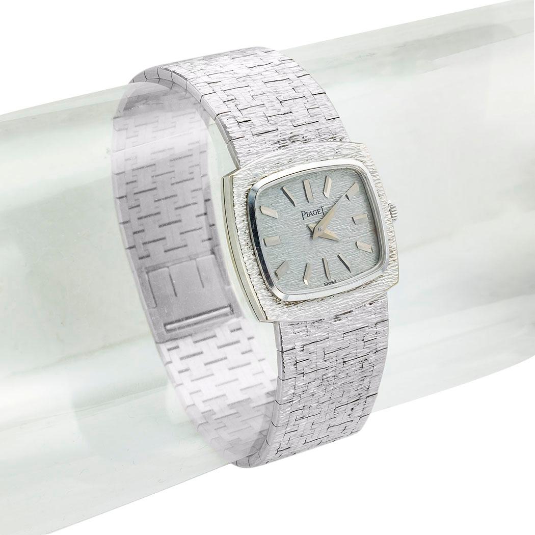 Modern Piaget White Gold Ladys Wristwatch