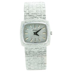 Vintage Piaget White Gold Ladys Wristwatch