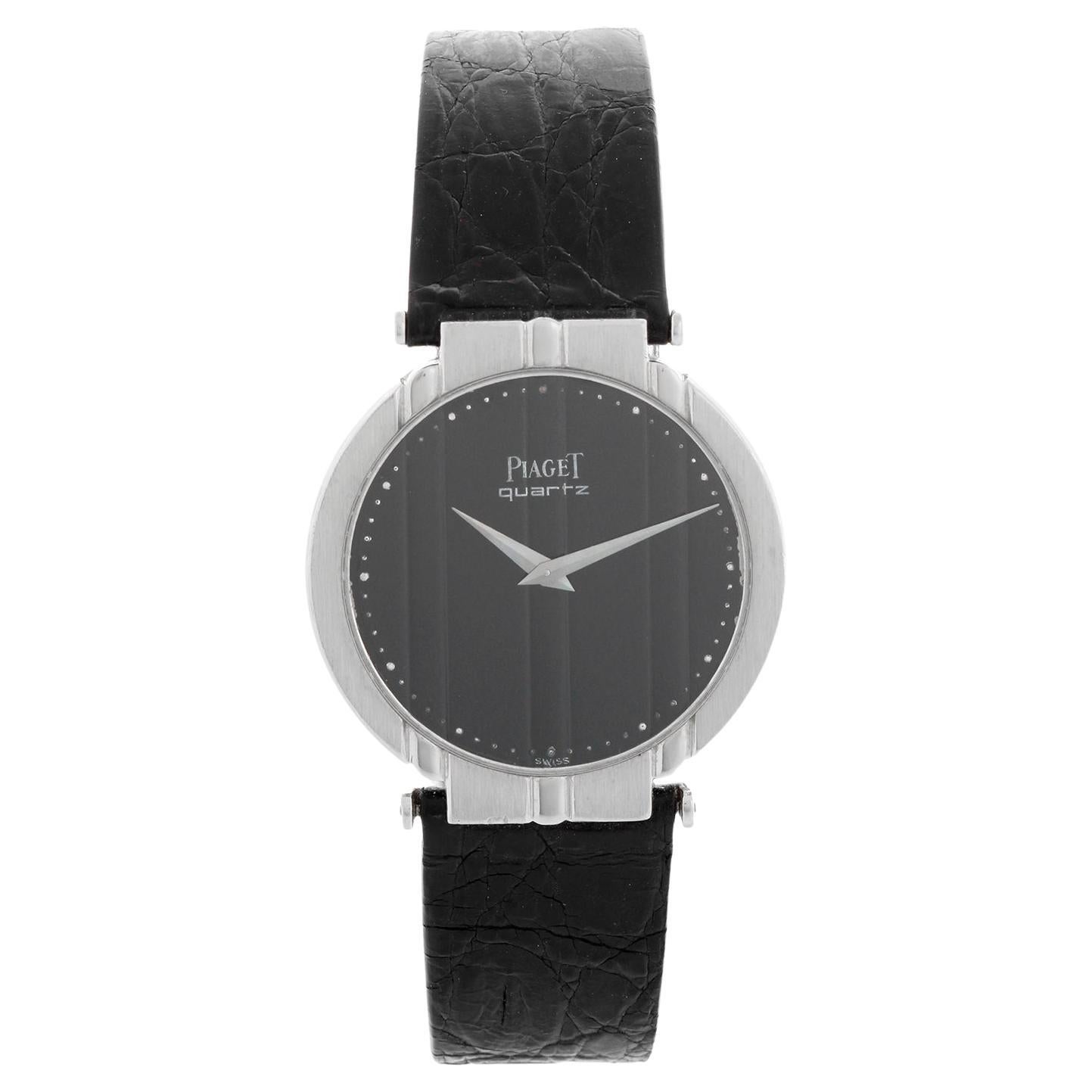 Orologio Polo Dress da uomo Piaget in oro bianco Ref. 7673