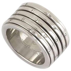 Piaget White Gold Possession Freely Moving Diamond Band Ring
