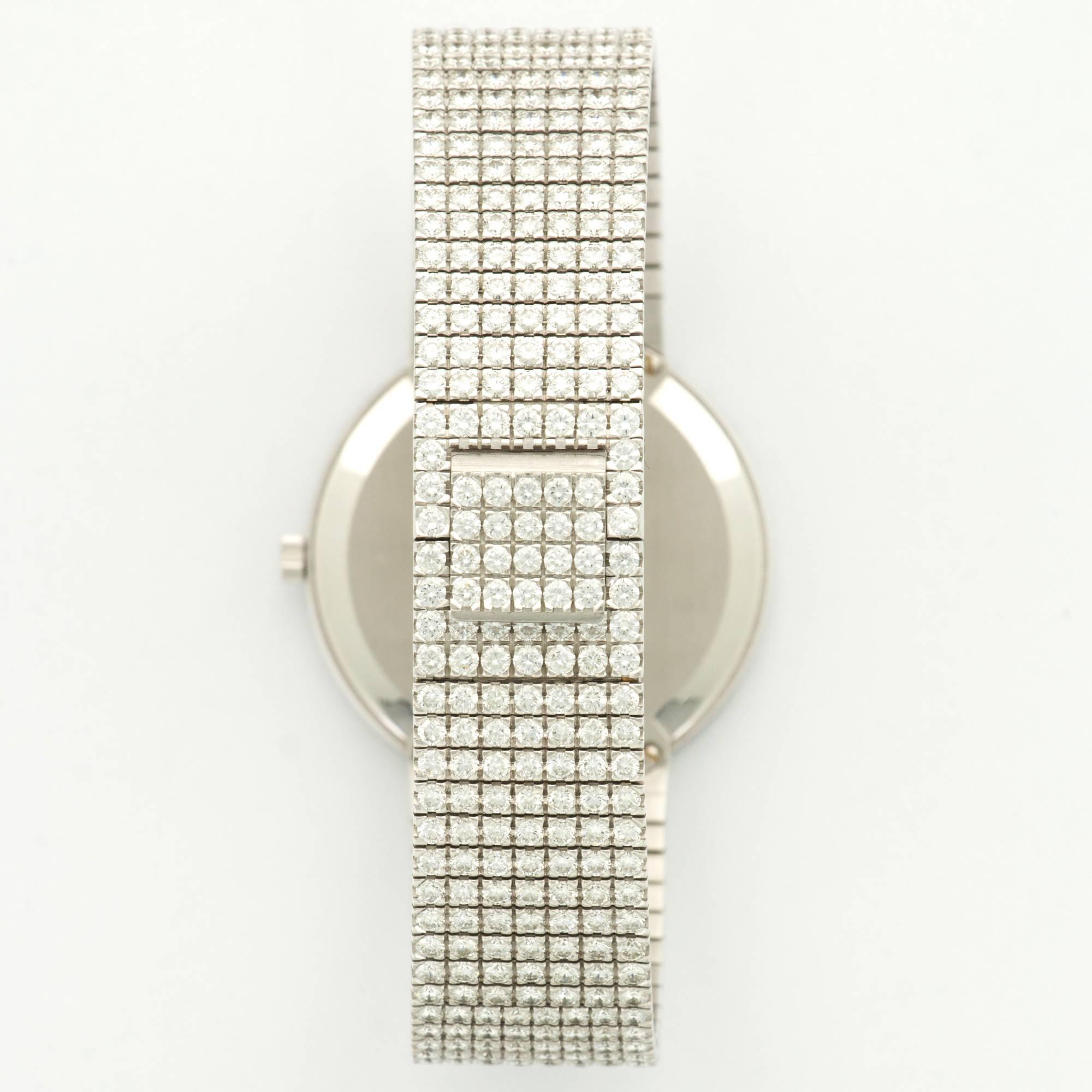 piaget white gold watch