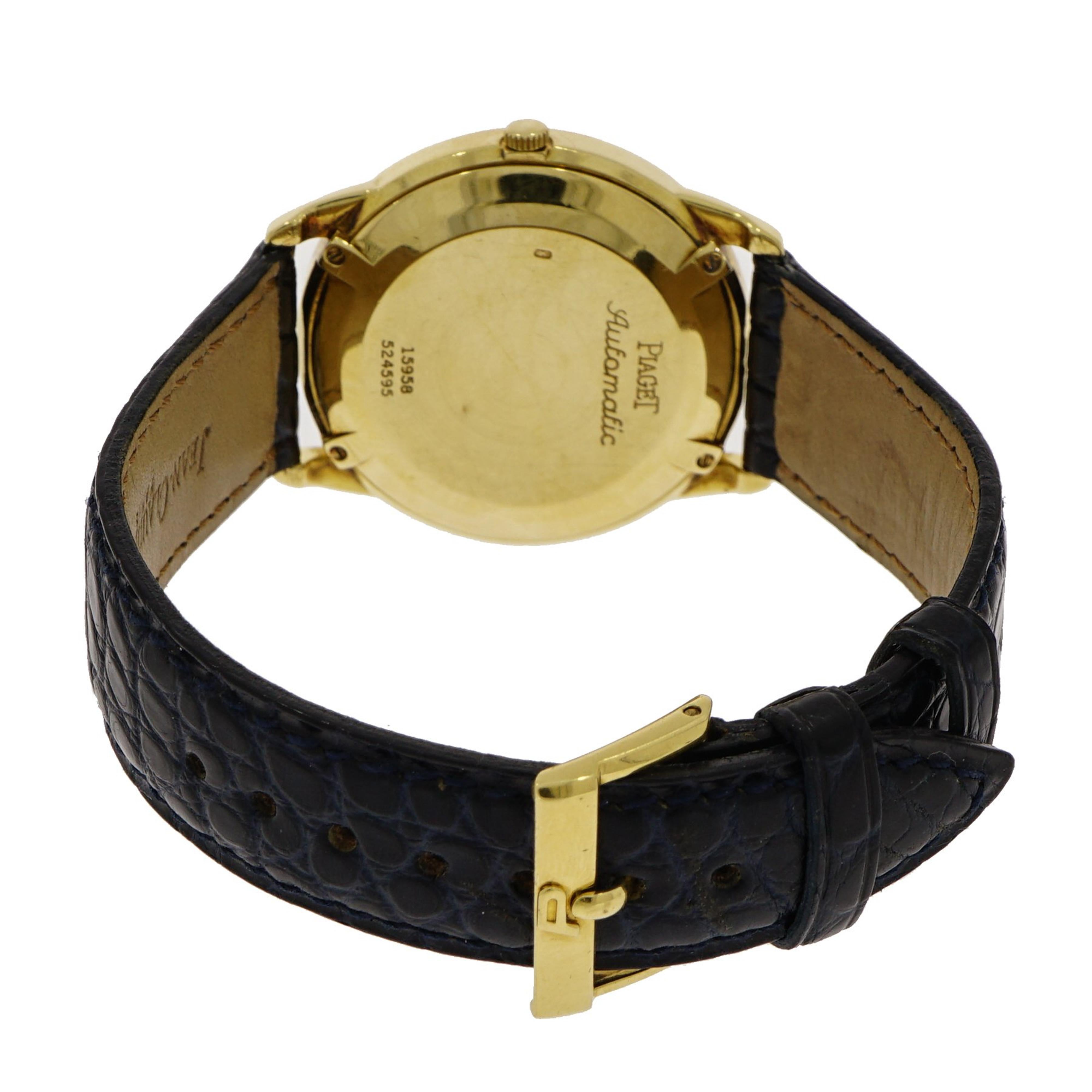 Modern Piaget Yellow Gold Complete Calendar self-winding Wristwatch