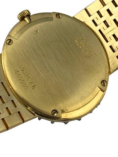 Reloj de cuarzo para mujer de Piaget, en oro amarillo, con diamantes y esfera de ópalo