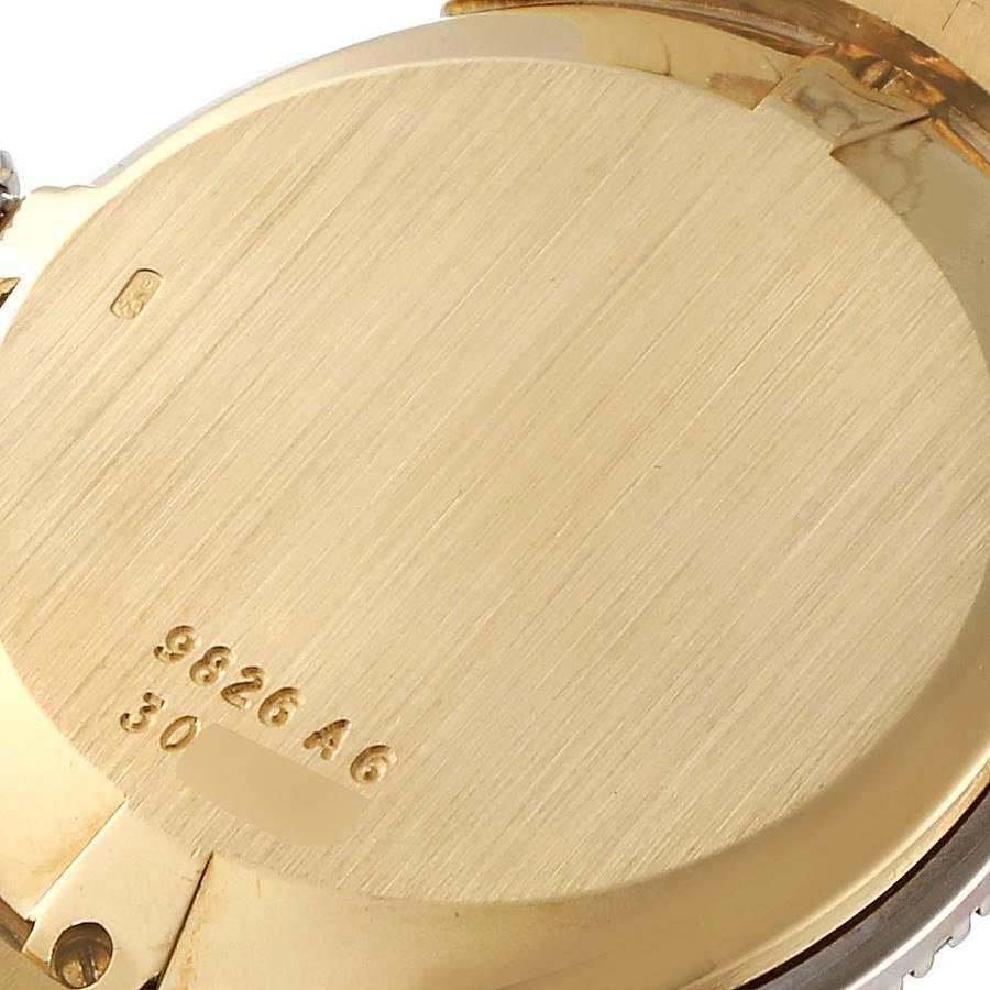 Piaget Yellow Gold Diamond Tiger Eye Vintage Cocktail Ladies Watch 9826 In Excellent Condition For Sale In Atlanta, GA