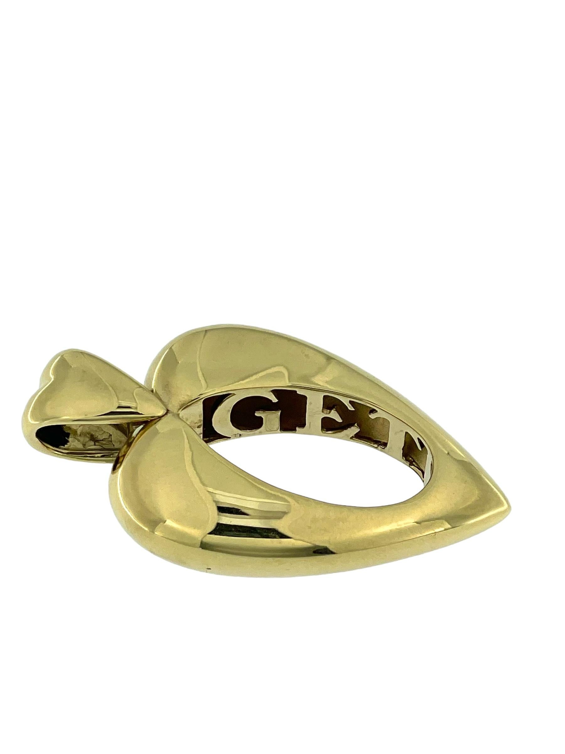 Piaget Pendentif cœur en or jaune Bon état - En vente à Esch sur Alzette, Esch-sur-Alzette