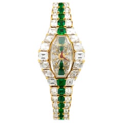 Piaget Yellow Gold Limelight Diamond and Emerald Watch