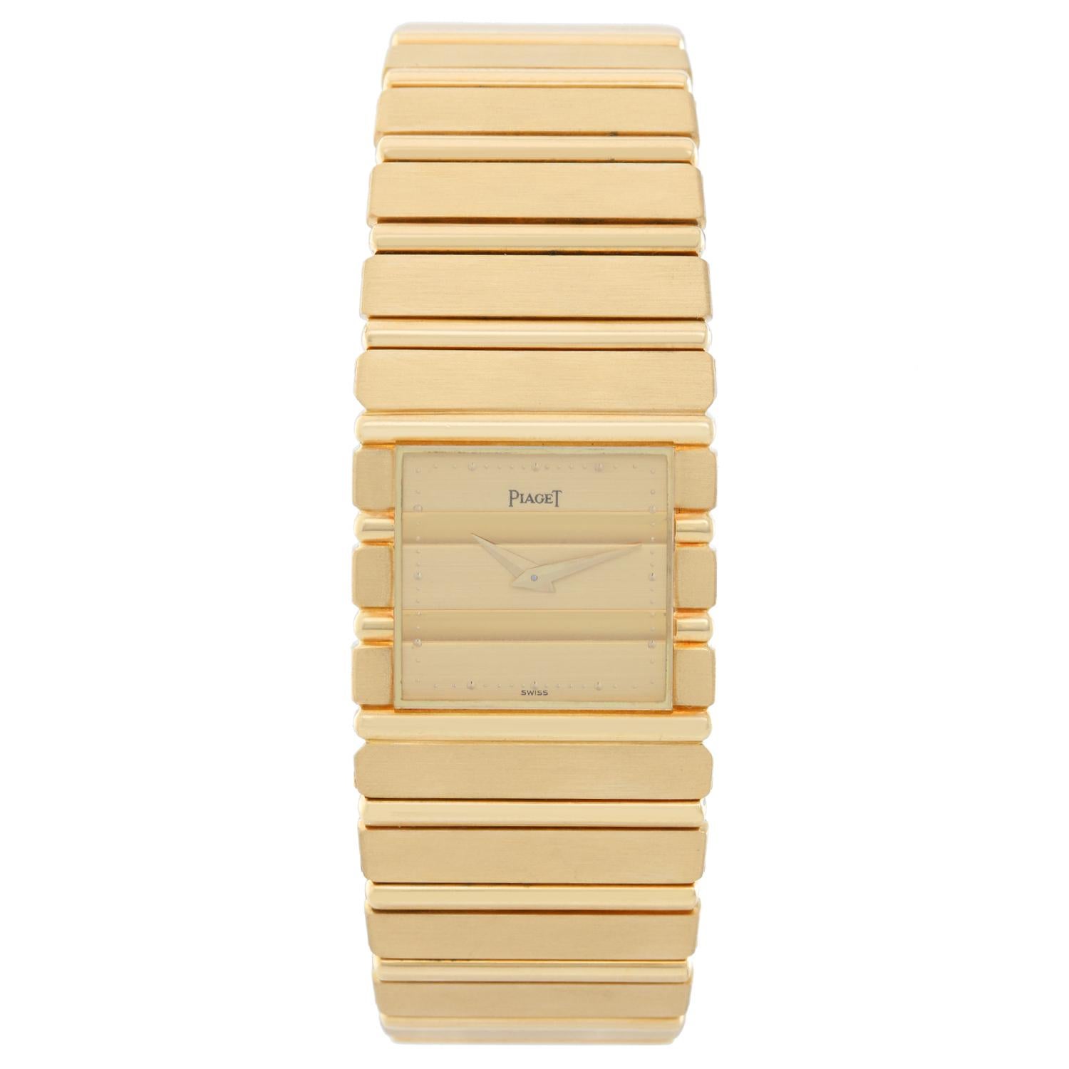 Piaget Yellow Gold Polo Quartz Wristwatch Ref 7131 C701