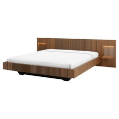 Piana Bed With Shelves