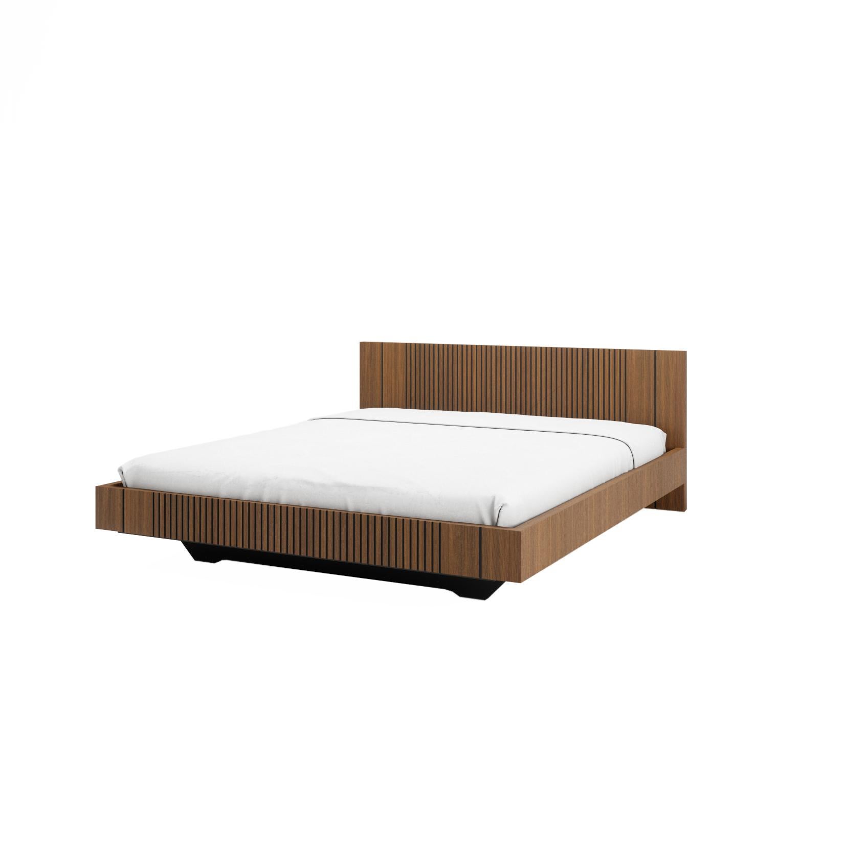 Portuguese Piana Simple Bed For Sale