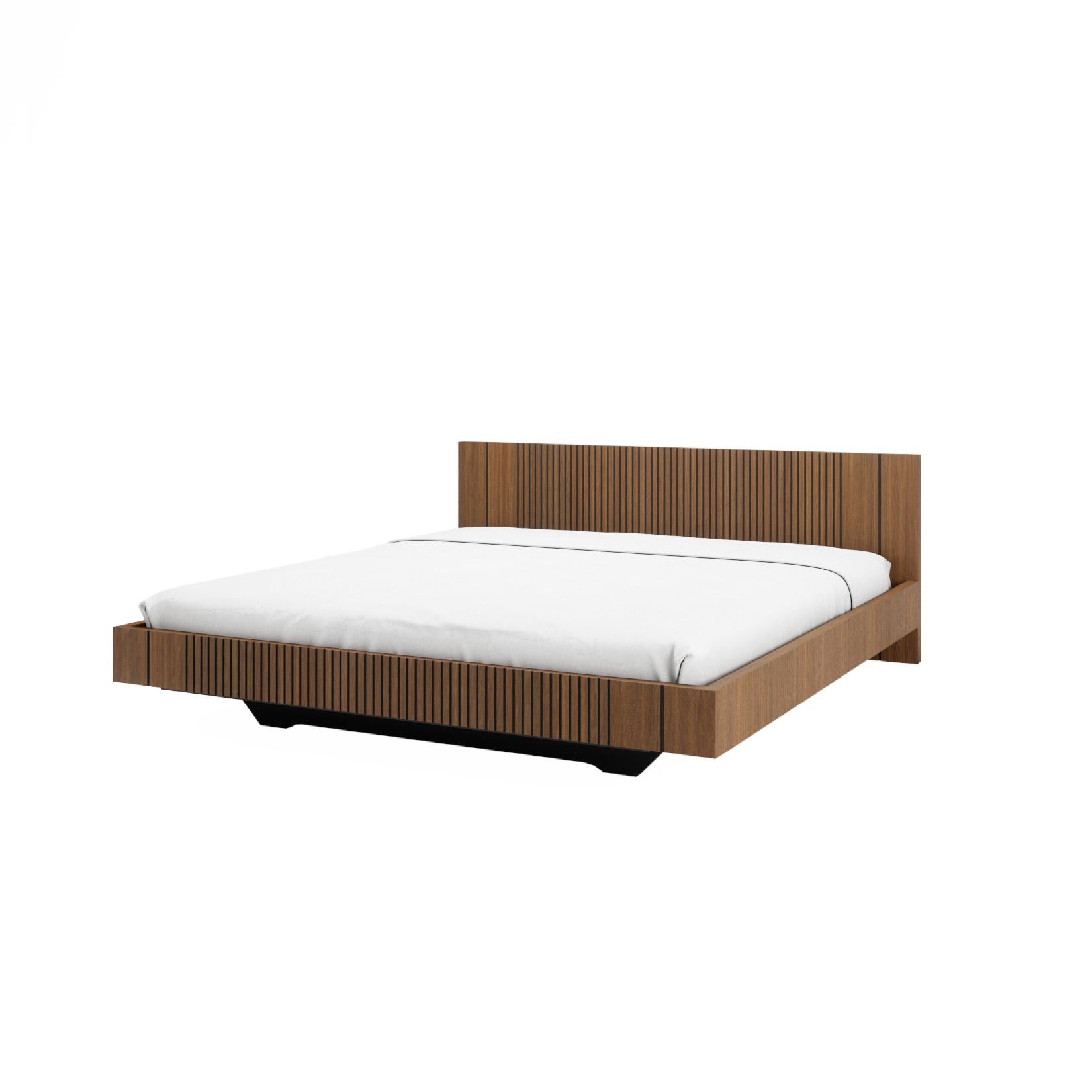 Portuguese Piana Simple Bed For Sale