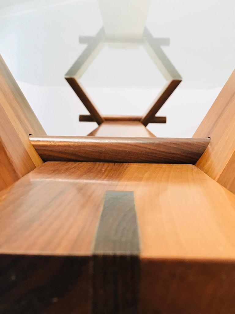 Mid-Century Modern Table Piana conçue par Alfredo Simonit & Giorgio del Piero pour Bross en vente